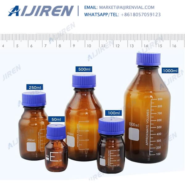 Testwork Botella amber reagent bottle